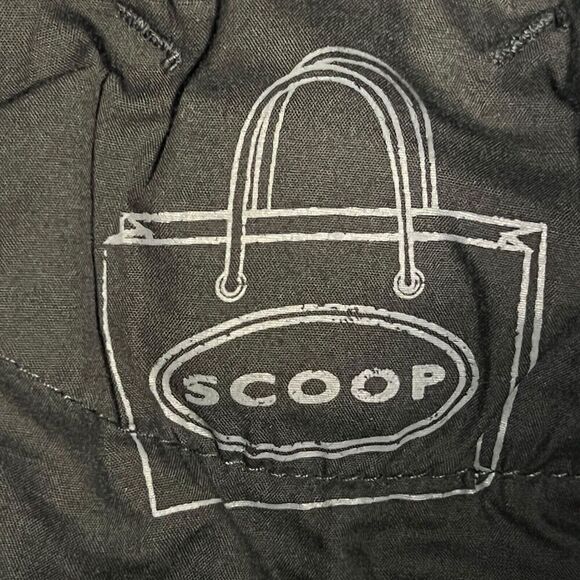 Scoop Pants Black NEW‎ High Rise Flare Leg Opening Women Size 16 - Picture 11 of 16